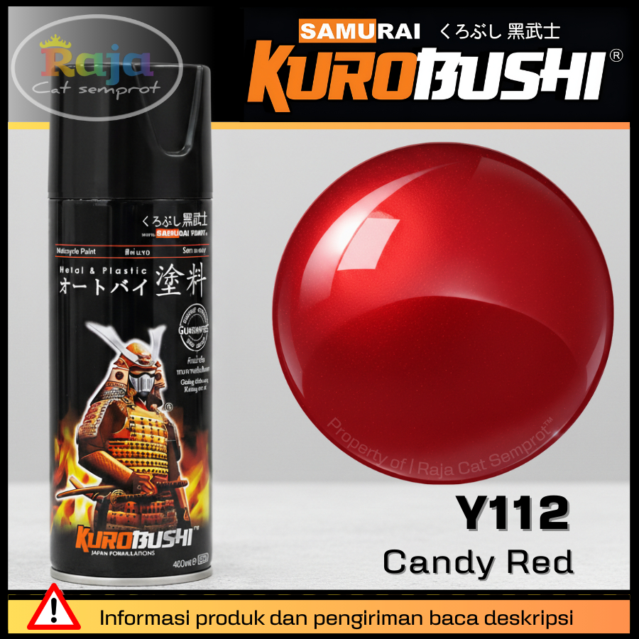 Samurai Paint : Candy Red - Y112*