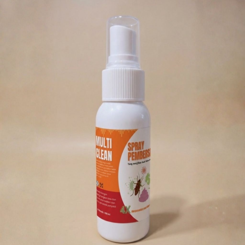 Blue Spray Multi Clean Pembersih Serbaguna Cocok untuk Pembersih Kotoran, Bekas Makanan, Bekas Tinja