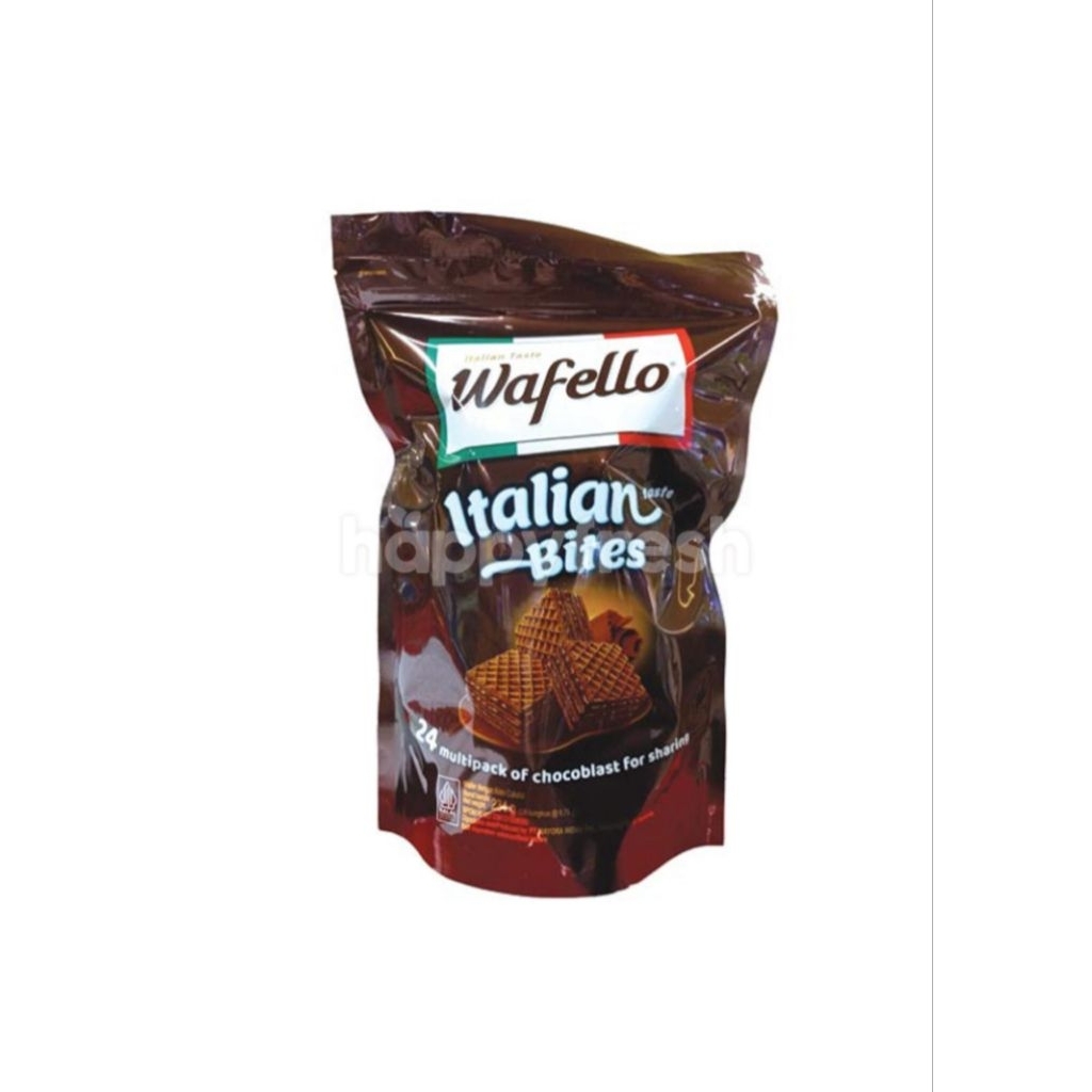 Wafello Wafer Italia Coklat Pouch 234 g
