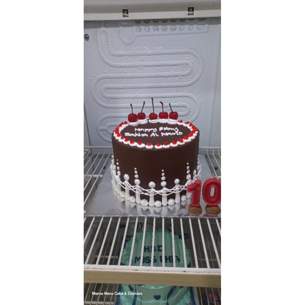 Kue Ulang Tahun Full coklat