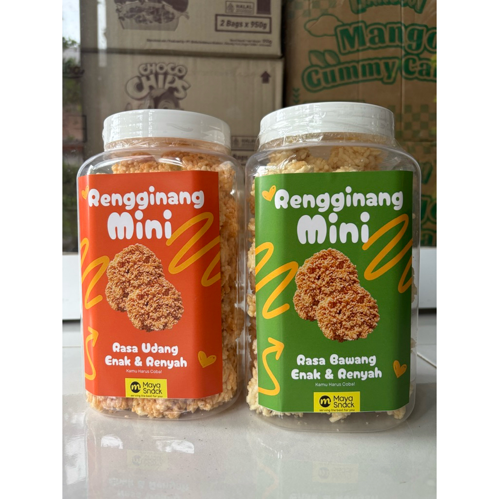 RENGGINANG MINI TOPES ENAK RENYAH RENGGINANG BAWANG & UDANG