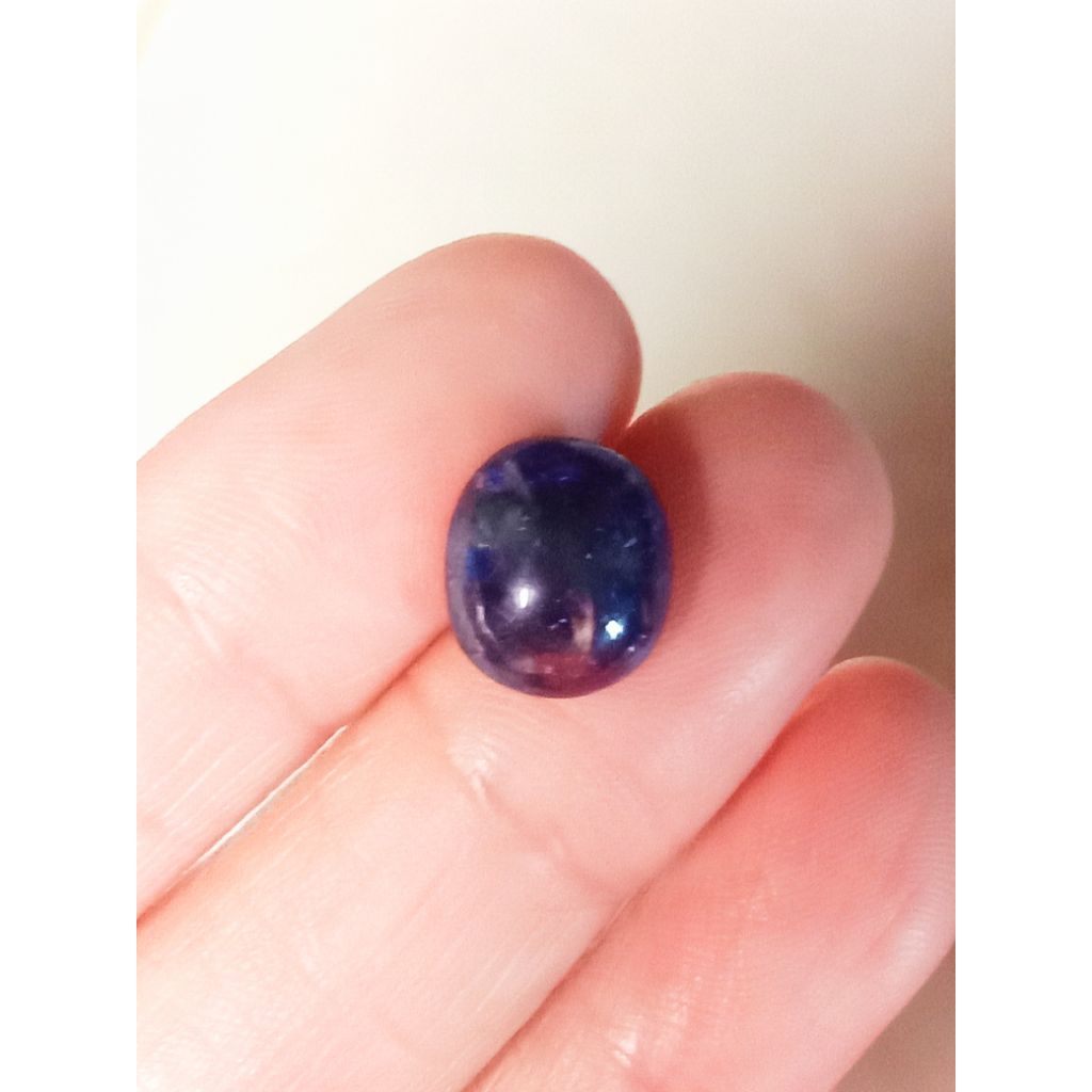 Batu Blue Safir Natural