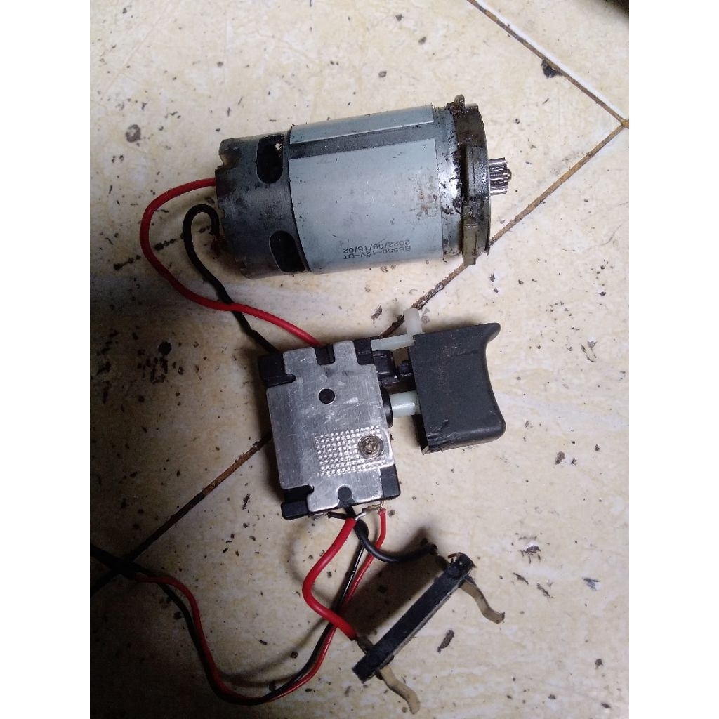 dinamo, switch bor cordless 12-20 volt