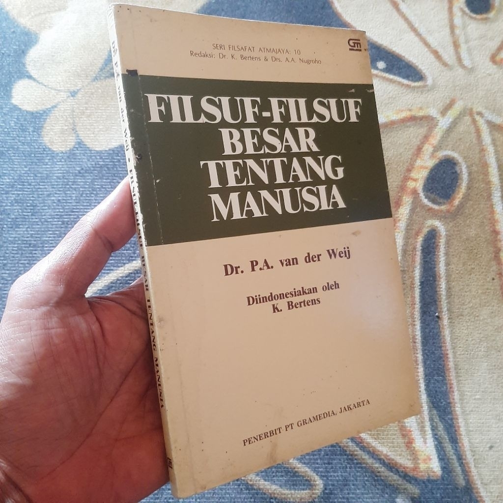 Filsuf-filsuf Besar tentang manusia Van der weij