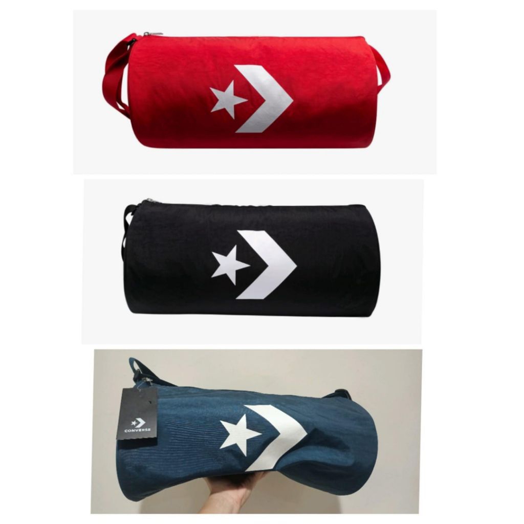 Tas Olahraga Unisex Converse Wrinkle Rolling Bag