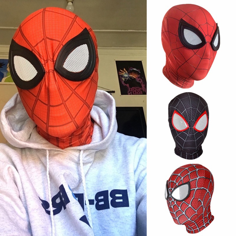 Cosplay Mask Anak Masker Wajah Anak Karakter Superhero untuk Kostum Halloween