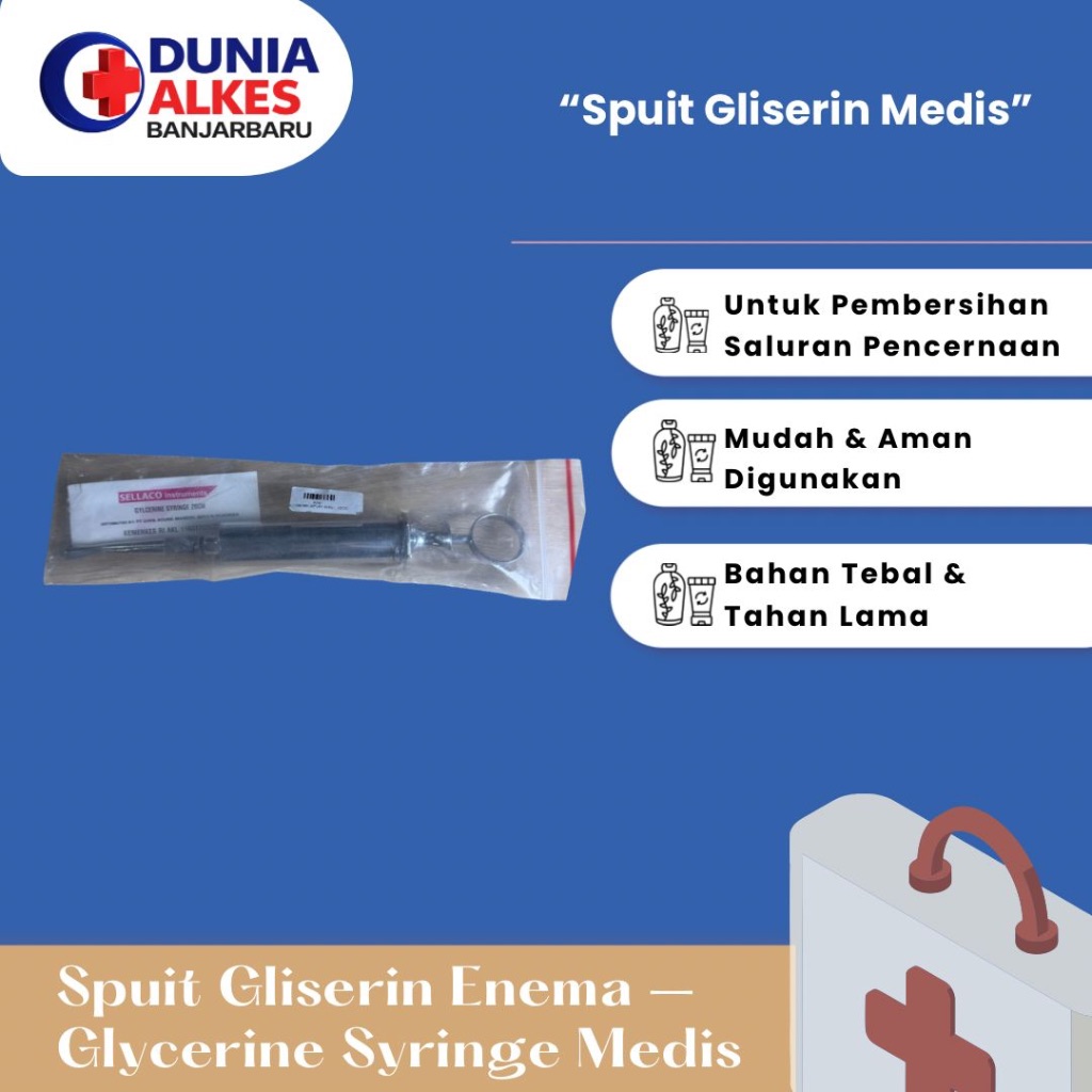 SELLACO - Glyserine Syiringe Well 20CC | Spuit Gliserin