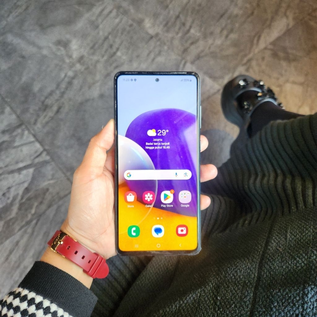 SAMSUNG A72 8/128gb SEIN HP Second Murah