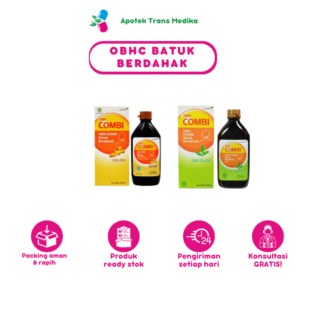 OBH Combi OBH Combi Batuk Berdahak 100 mL - Sirup Obat Batuk Berdahak