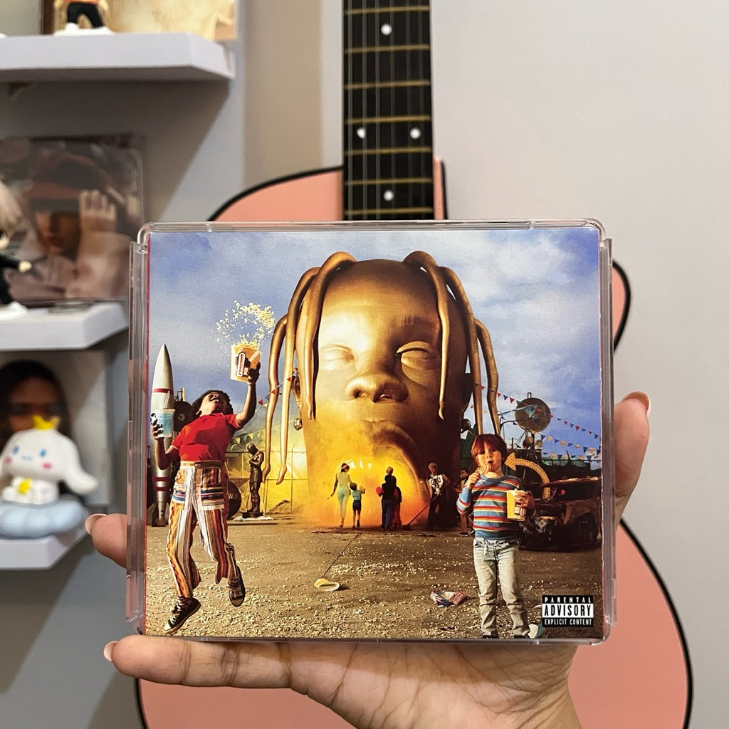CD ASTROWORLD travis scott album original import second preloved