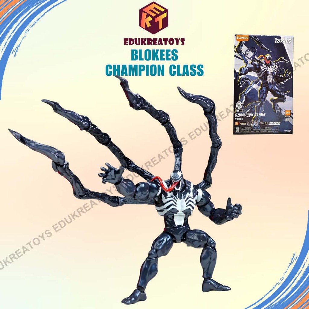 Venom CC07 Blokees Marvel Champion Class Avengers Action Figure 81119