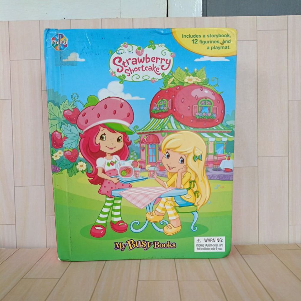 Buku Bacaan Anak Strawberry Shortcake My Busy Book BoardBook