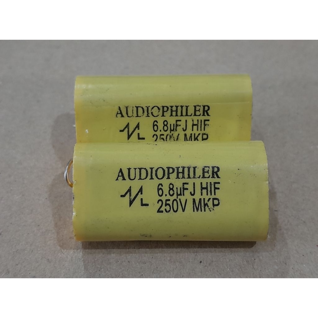 Kapasitor Kuning Audhiophiller MKP 6.8uf 250Volt Mkp 685 250Volt