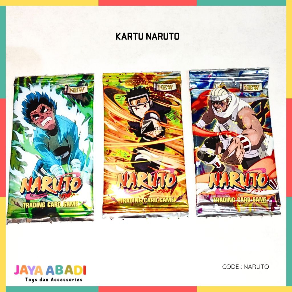 KARTU FOIL NARUTO / TRADING CARD NARUTO
