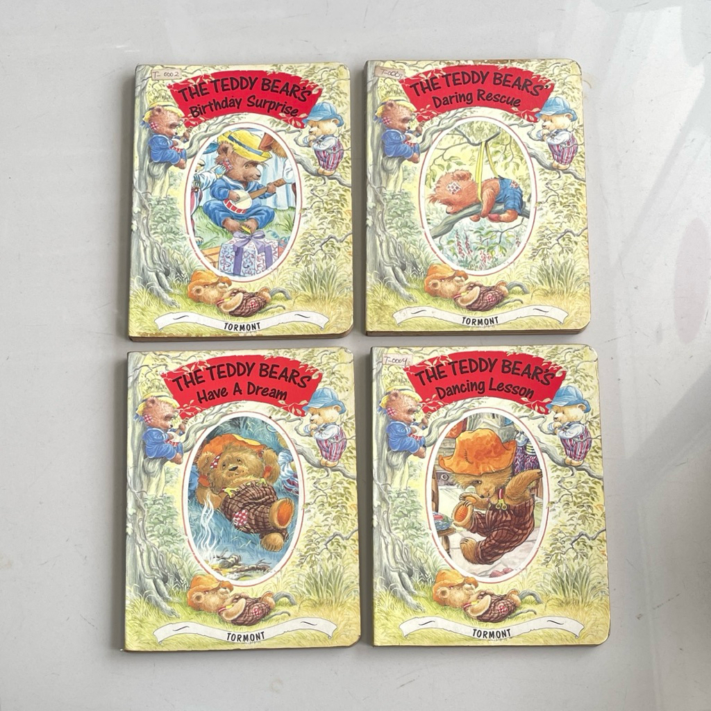 Boardbook THE TEDDY BEARS TORMONT original