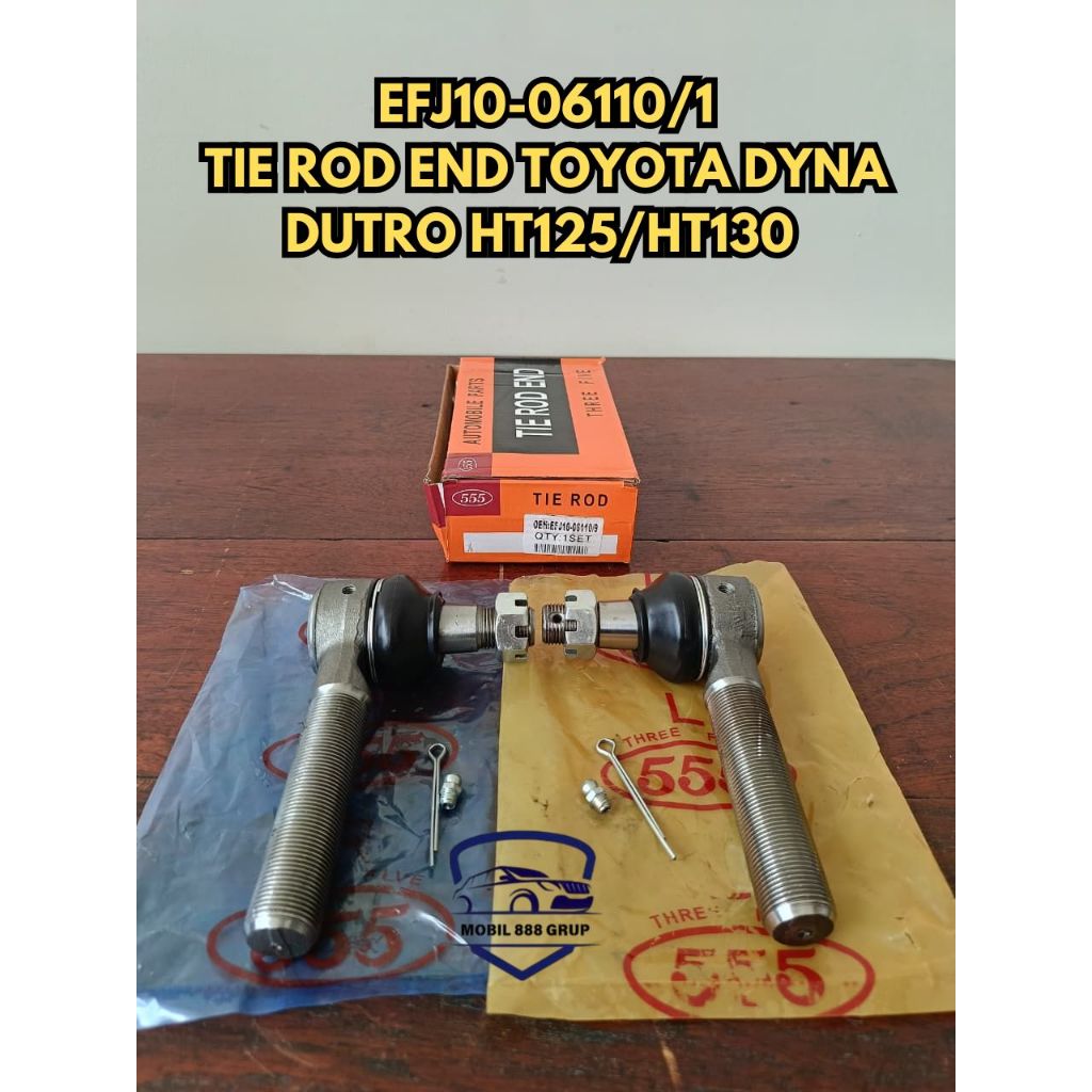 TIE ROD END HT125 HT130 DYNA DUTRO TIROD EFJ10-06110/1 (555)