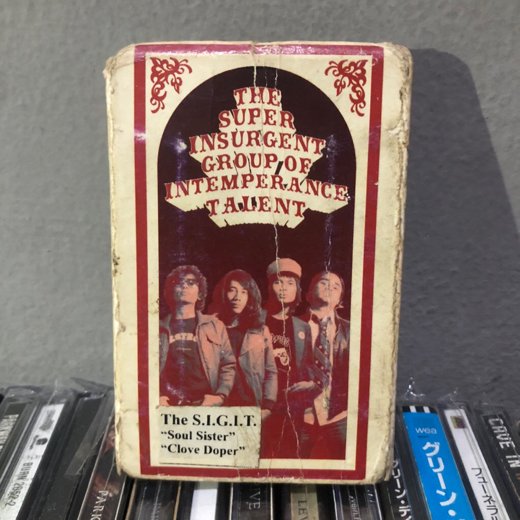 Cassette Kaset Pita The SIGIT EP Self Titled The S.I.G.I.T Spills Records 2004 RARE