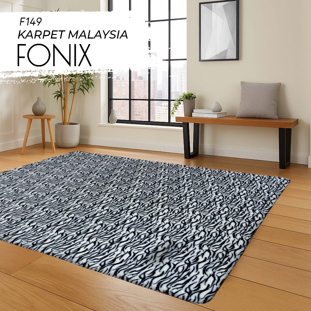 FONIX Karpet Malaysia 160x190 Motif Minimalis F149 motif