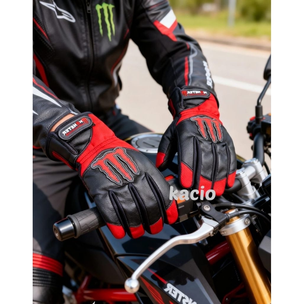 Sarung tangan motor pria Sarung tangan touring Sarung tangan motor