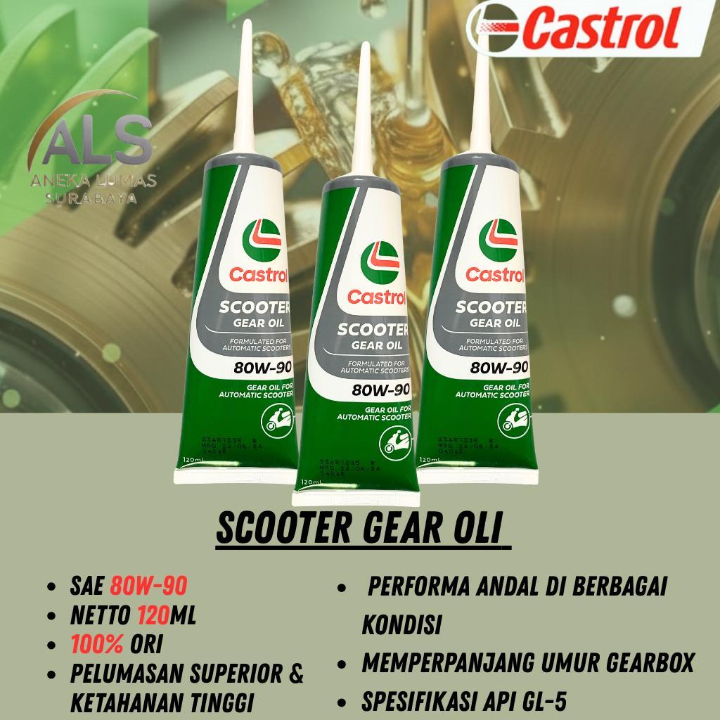 Castrol gear oil matic 120ml / Oli Gardan Sepeda Motor Matic Original