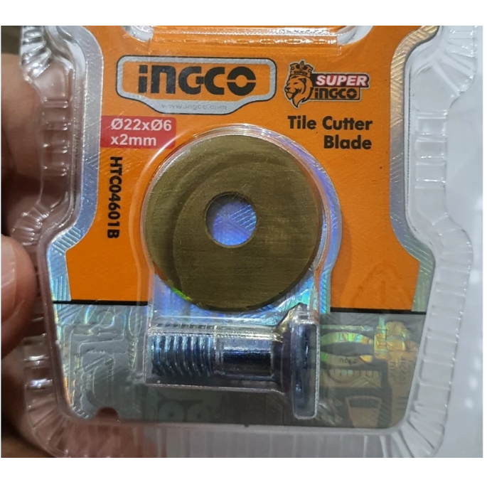 INGCO HTC04601B MATA PISAU ALAT POTONG KERAMIK 60CM MATA POTONG GRANIT 22x6x2mm TILE CUTTER BLADE MU