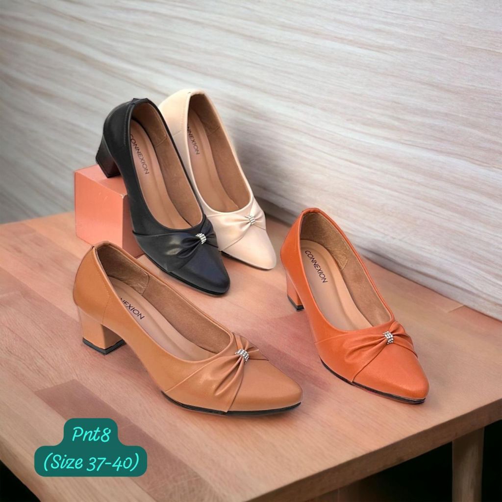SEPATU PANTOFEL WANITA CONNEXION PNT 8 | SEPATU KERJA WANITA BRAND MATAHARI | SEPATU KERJA WANITA FA