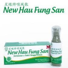 Hau Fung San Bubuk Sakit Nelen Radang Obat Sariawan Obat Sakit Tenggorokan Obat Serbuk Tenggorokan C