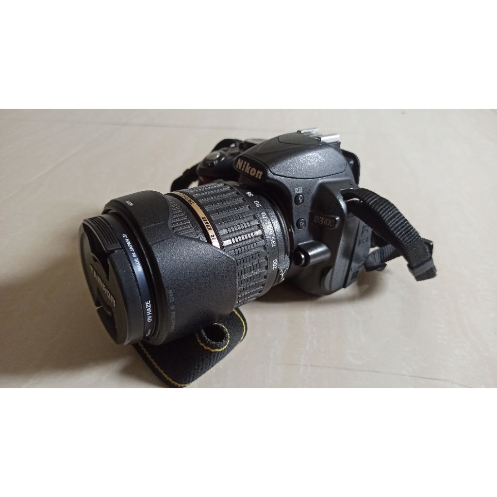 Kamera DSLR Nikon d3100 + Lensa Fix 50mm Yongnuo