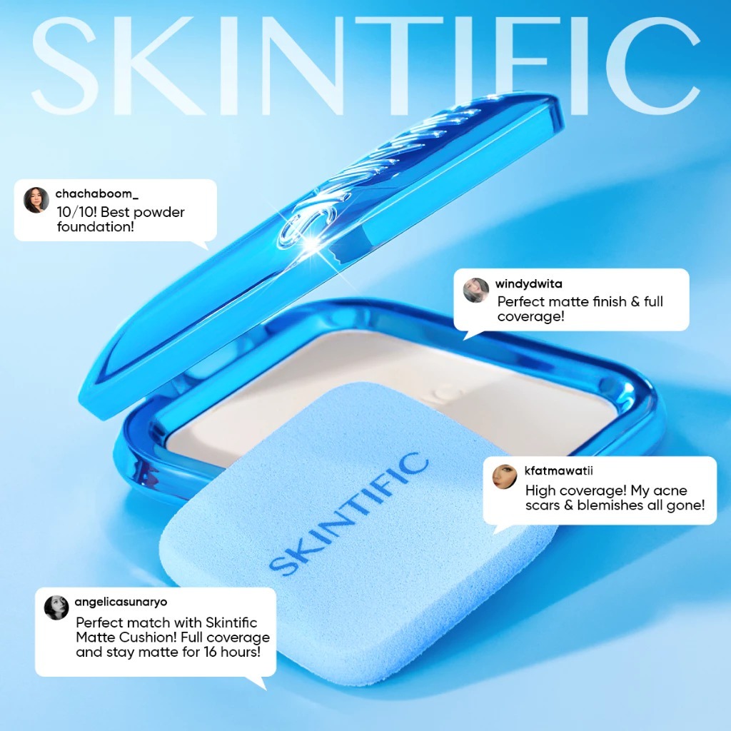SKINTIFIC POWDER FOUNDATION