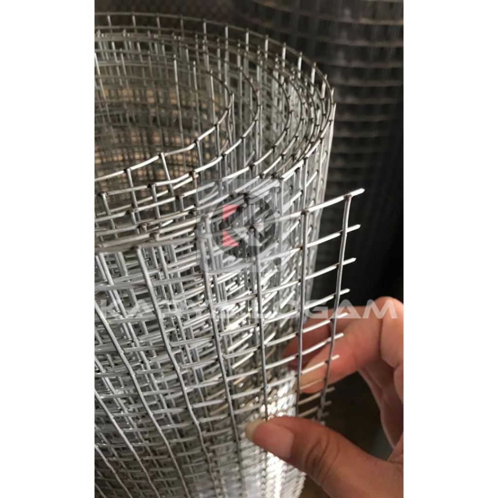 Kawat Loket / Wiremesh kotak 12 x 12 mm tebal 1.2 mm tinggi 90cm