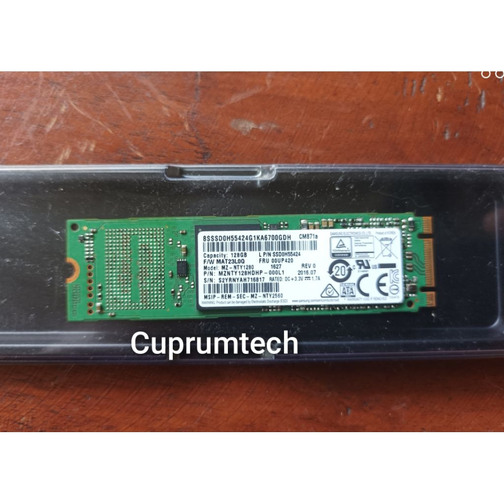 samsung m2 sata 128gb ssd