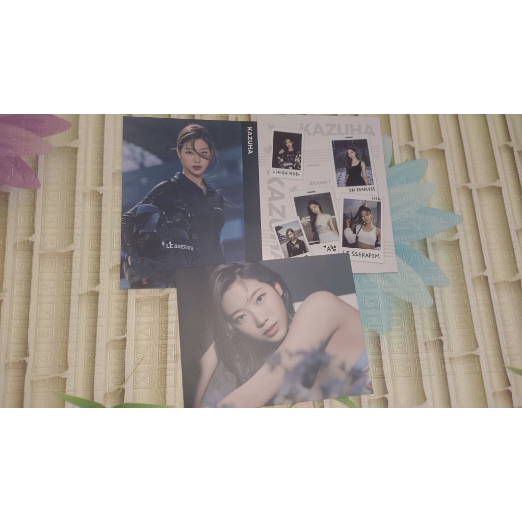 KAZUHA 1ST MD FEARLESS OFFICIAL POSTCARD SET