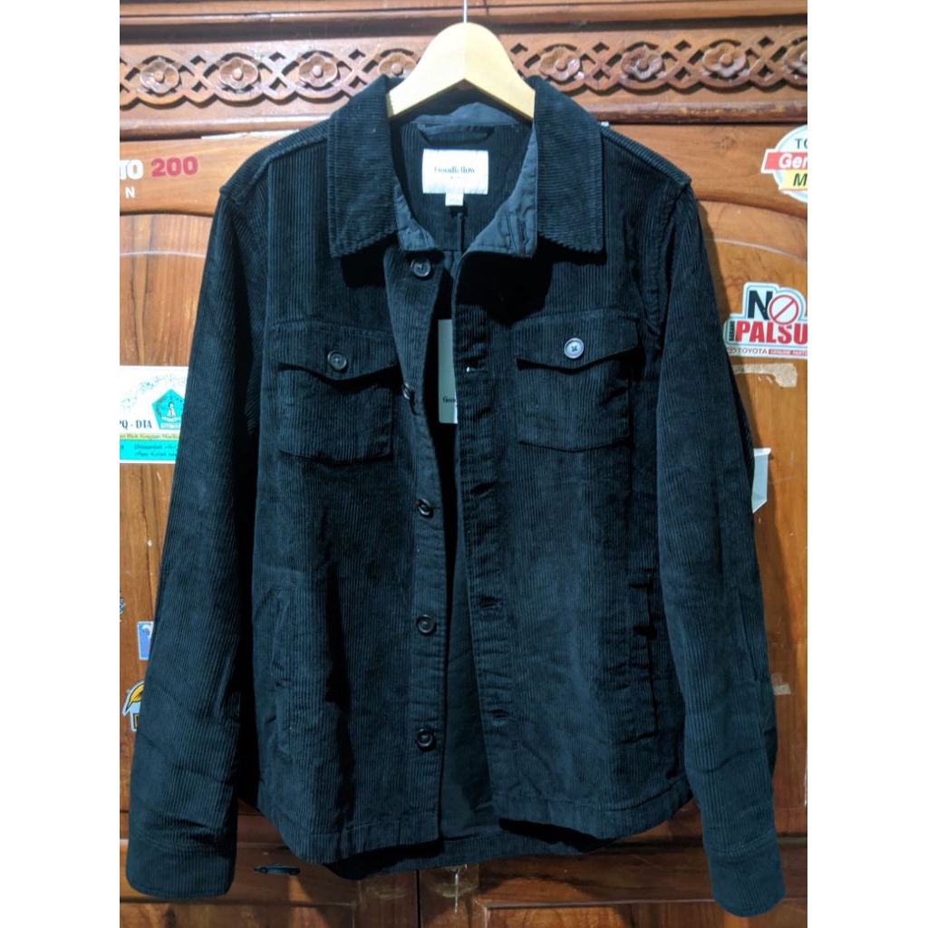 Corduroy godfellow trucker jacket