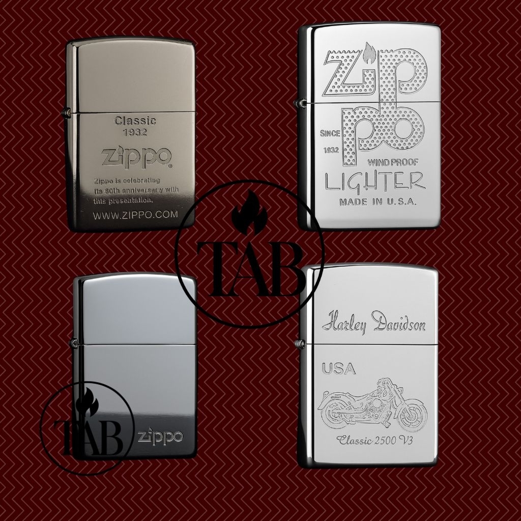 Korek Api Zippo Dua Denting Edisi Klasik Koleksi Premium