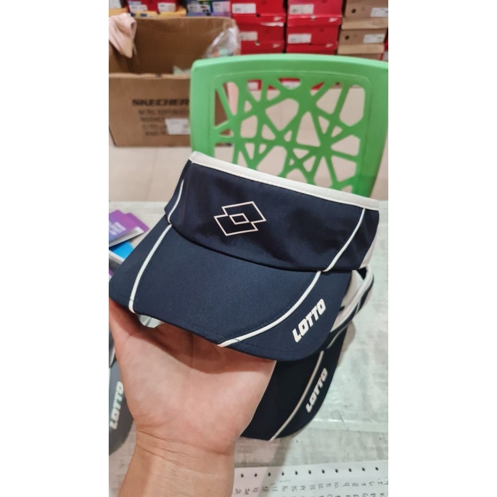 Topi lotto navy grey