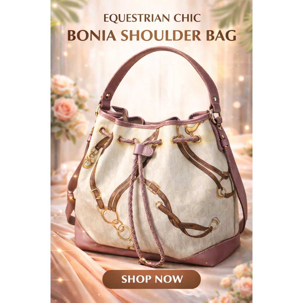 Equestrian elegance with Bonia bag limited edition