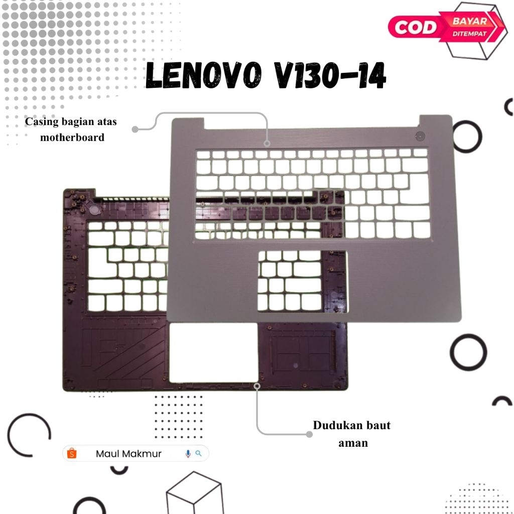 New Casing Laptop | Lenovo V130-14 V130 14 | Case C Bagian Atas Motherboard laptop