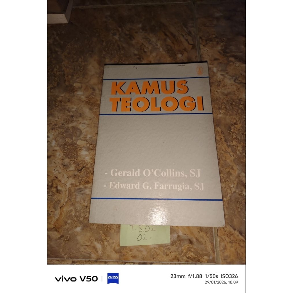Buku Kamus Teologi by Gerald O'Collins, SJ