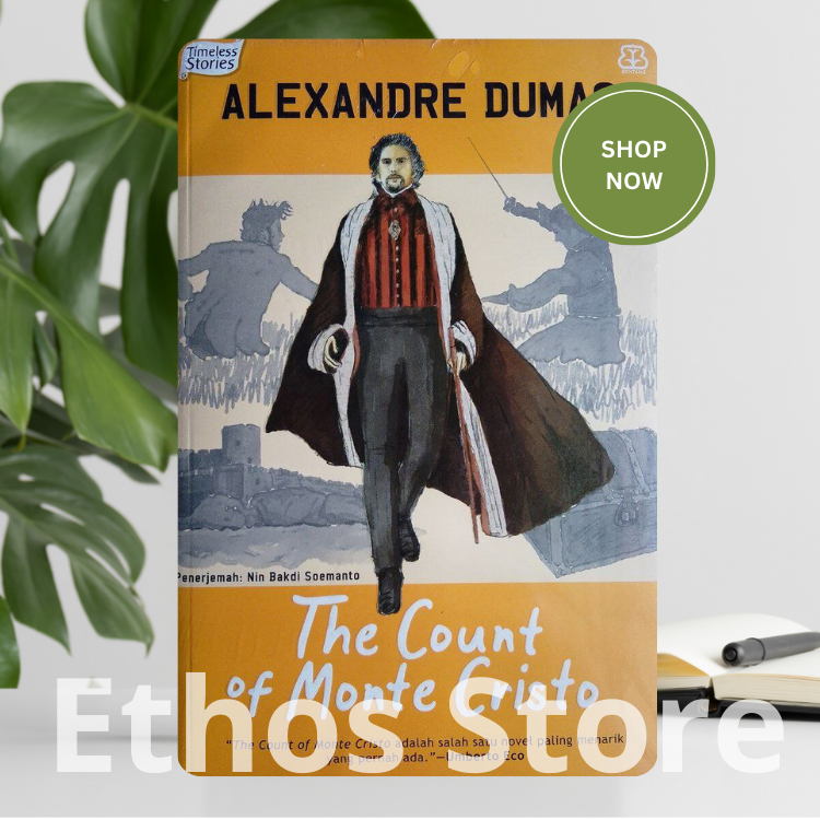 The Count of Monte Cristo Novel Klasik Alexandre Dumas ORIGINAL