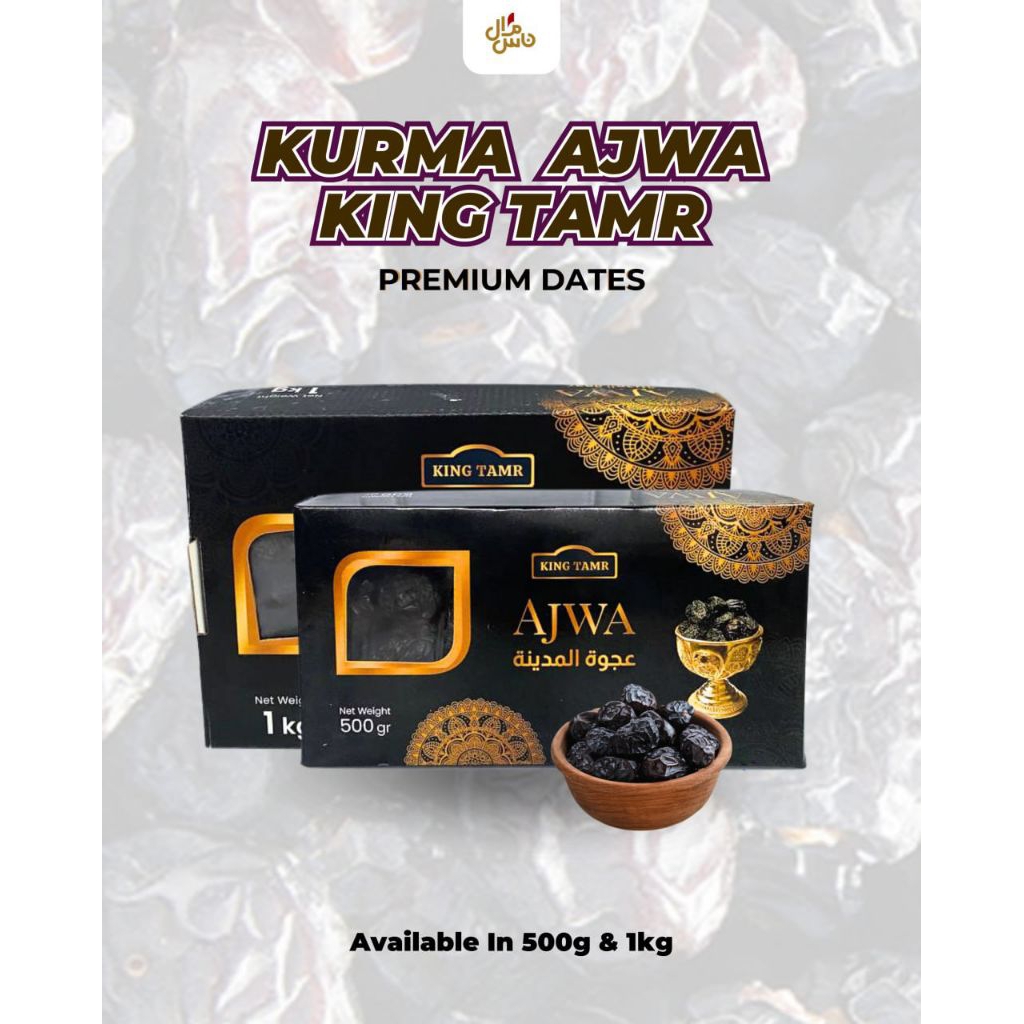 Noor house| kurma| kurma ajwa| kurma ajwa King tamr| kurma ajwa jumbo| kurma 1kg| kurma ajwa 500gram