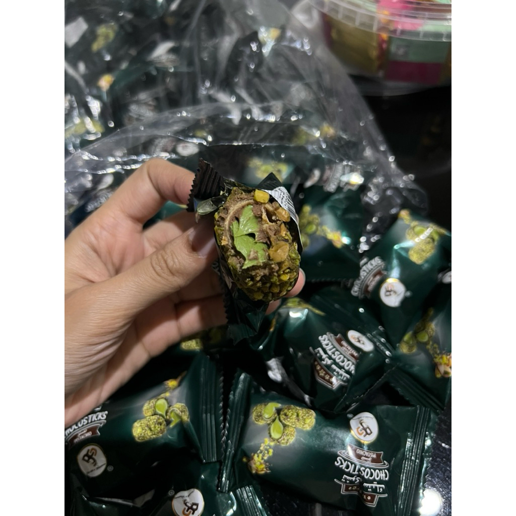 Coklat belgium pistachio arab