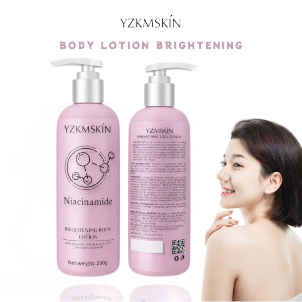 YZKMSKIN - Body Lotion Niacinamide Merawat Kulit