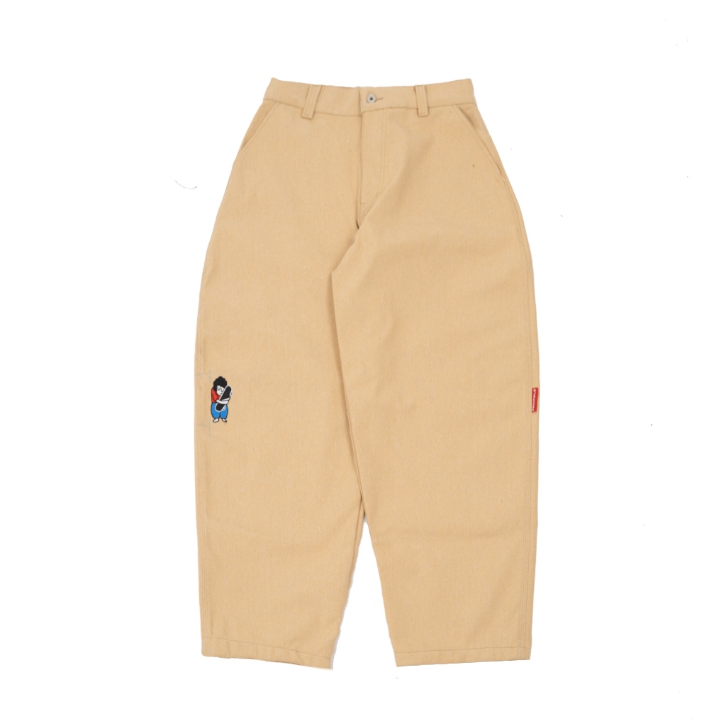 Prince Pants Non Elastic Waist - Cream - Principle