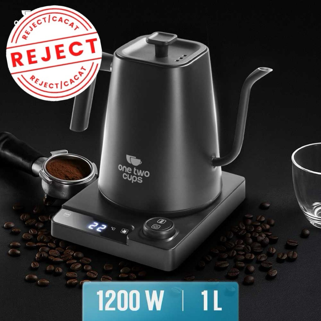 [OBRAL CACAT] Teko Listrik Kopi Pemanas Air Leher Angsa 1200W 1L - KT10 PRO