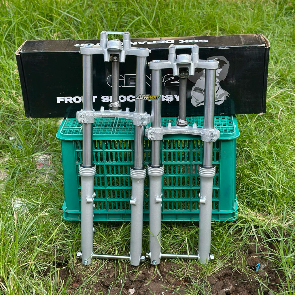 SHOCK SKOK DEPAN NINJA RR GORILA KINGKONG GEND 2 DOWNSIZE PNP HONDA CB GL MP TIGER