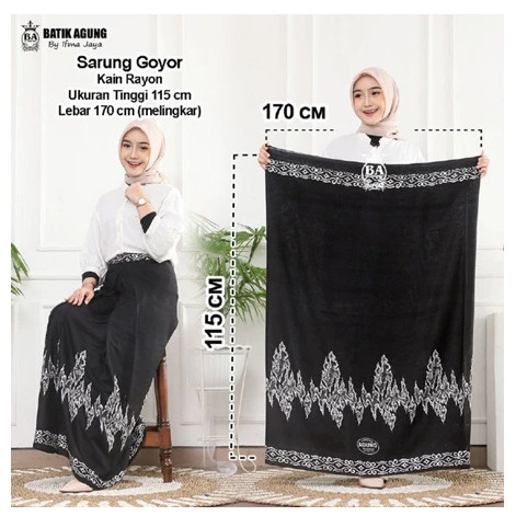 KAIN SARUNG SANTUNG POLOSAN BUNGA REMAJA WANITA SARUNG BATIK PEKALONGAN SANTRI PUTRI UNTUK SERAGAM