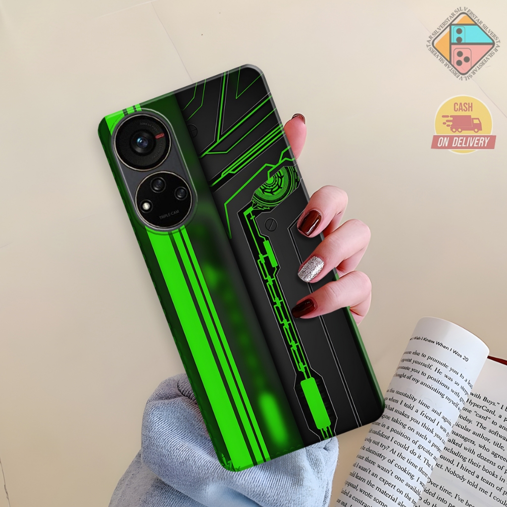 ZTE Blade V40s  Macaron Square Black Softcase ZTE Blade V40s