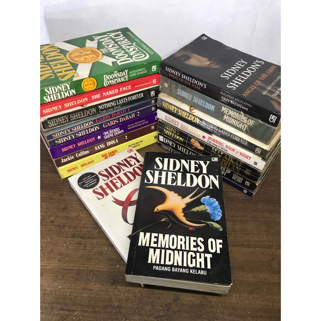 Buku novel karya Sidney sheldon