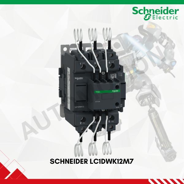 Schneider LC1DWK12M7 Kontakor untuk Bank Kapasitor 3P 60 Kvar 415V Terbaru Cocok untuk Kapasitor Dut