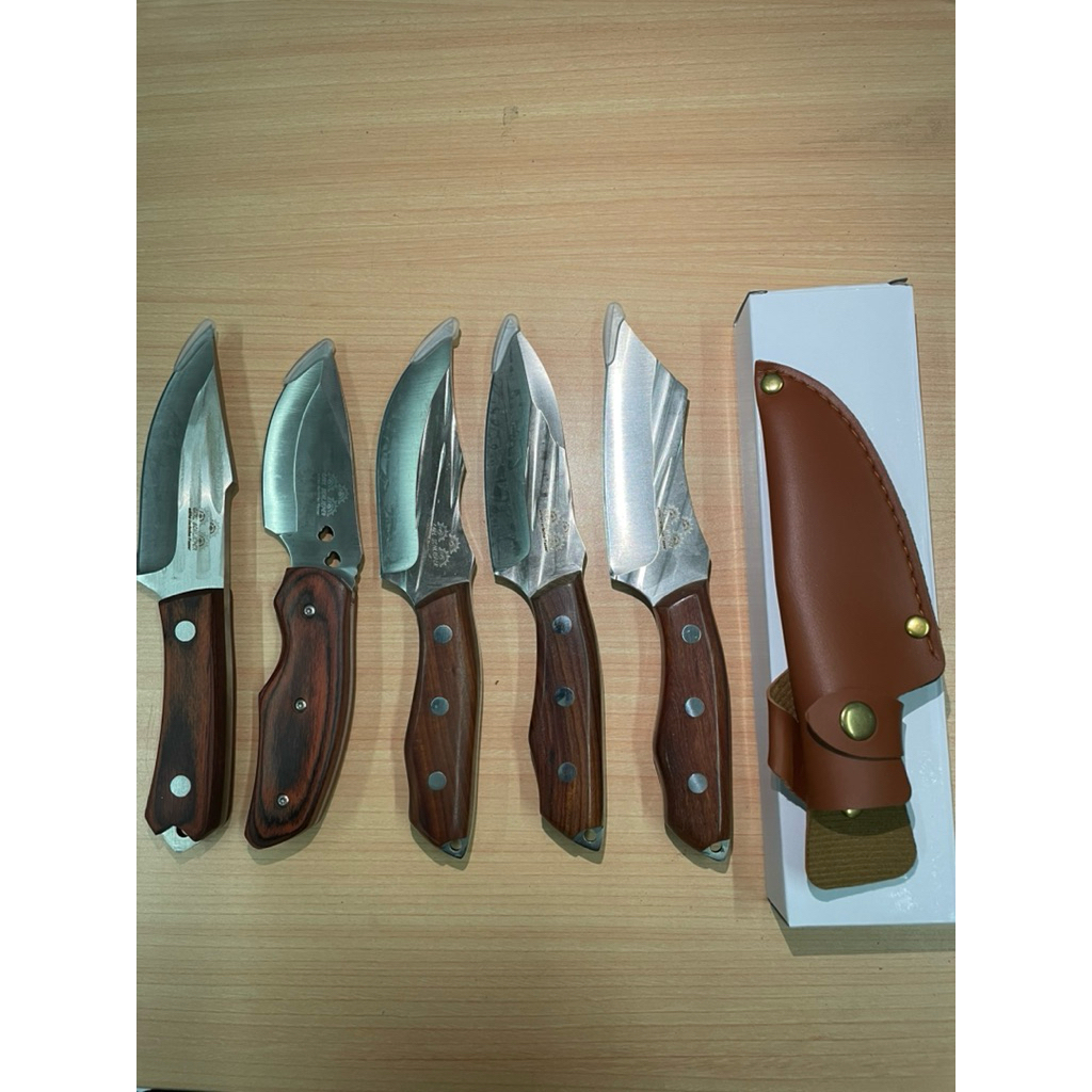 CARL SCHLIEPER Super Survival Bushcraft Knife Hunting Knife-Pisau Outdoor Camping Full Tang